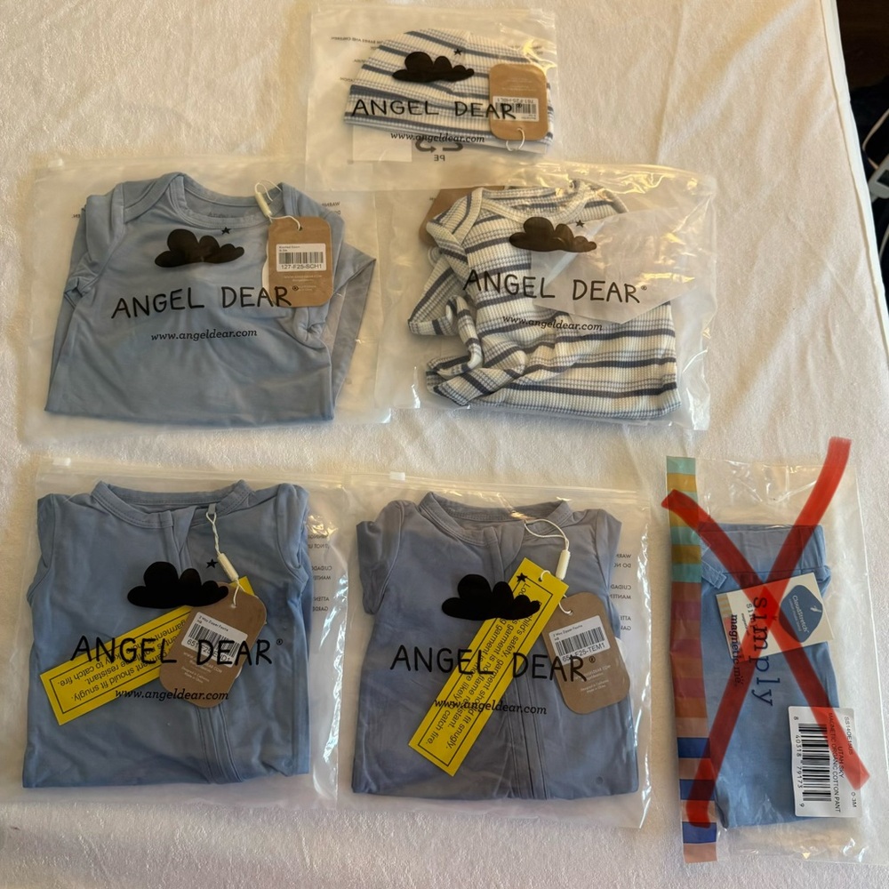 Angel Dear Bundle NB-3mnth.